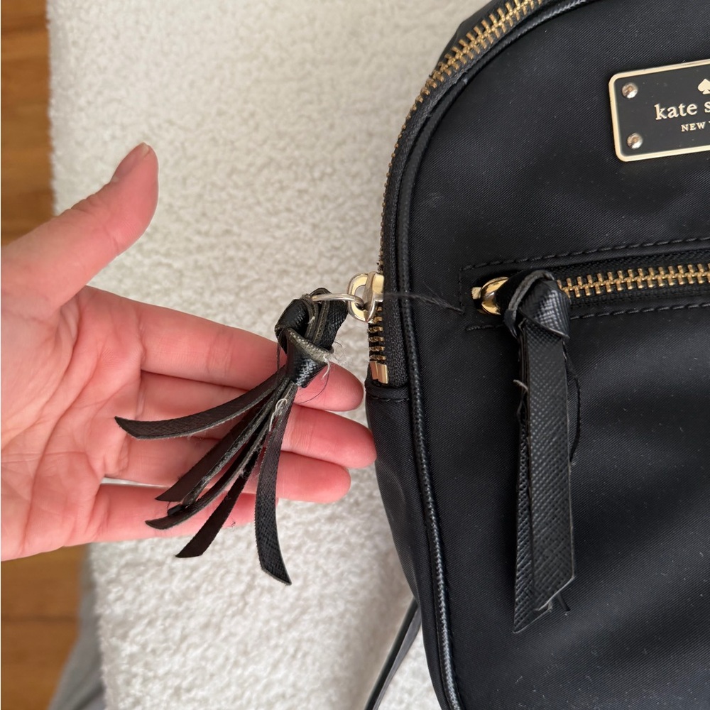 Kate Spade Elegant Black Backpack - Picture 3 of 7